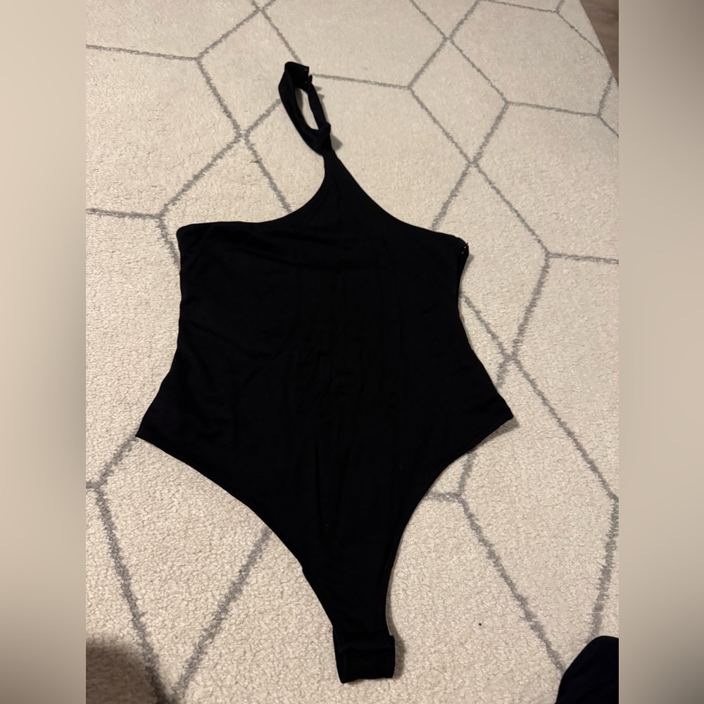 Zara Black One Piece bodysuit